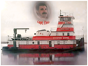 Captain Chris Buras Tugboat Deckhand