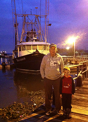 Rebecca Buras' Father and his Shrimp Boat