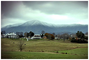 Wears Valley, Tennessee in Winter