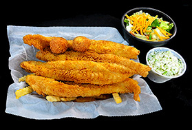 Fried Catfish from Paw Paw's Catfish Kitchen-Sevierville, Tennessee